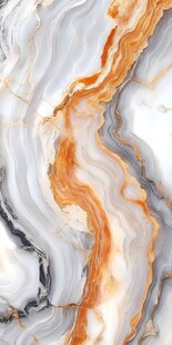 橙白相间大理石纹理图案