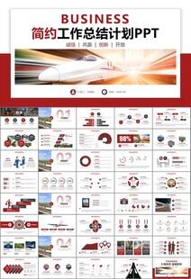 复兴号高铁火车动车铁路PPT
