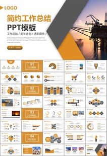石油化工行业作总结汇报PPT