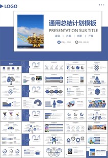 石油化工行业作总结汇报PPT
