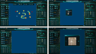 科技感大数据可视化智能界面全套