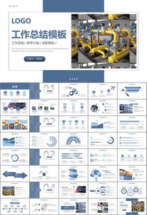 热力公司总结计划述职汇报ppt