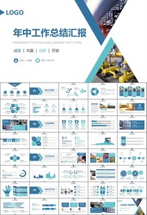 热力公司总结计划述职汇报ppt