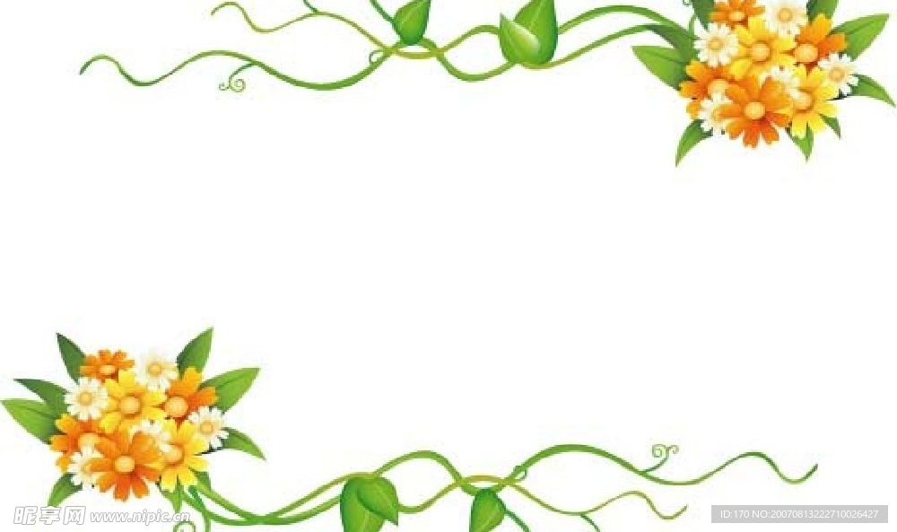 情人节花纹边框