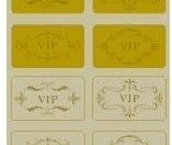 VIP会员卡花纹3