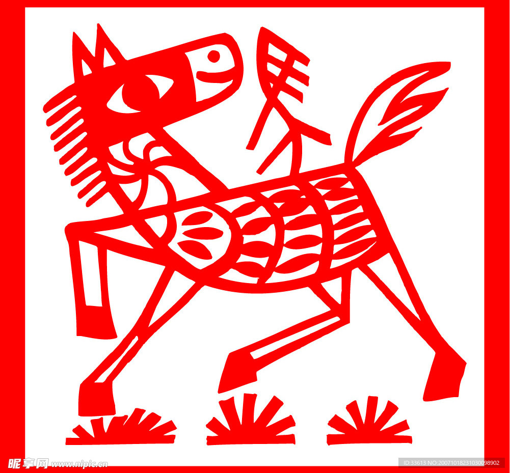 37张新年矢量素材CDR格式