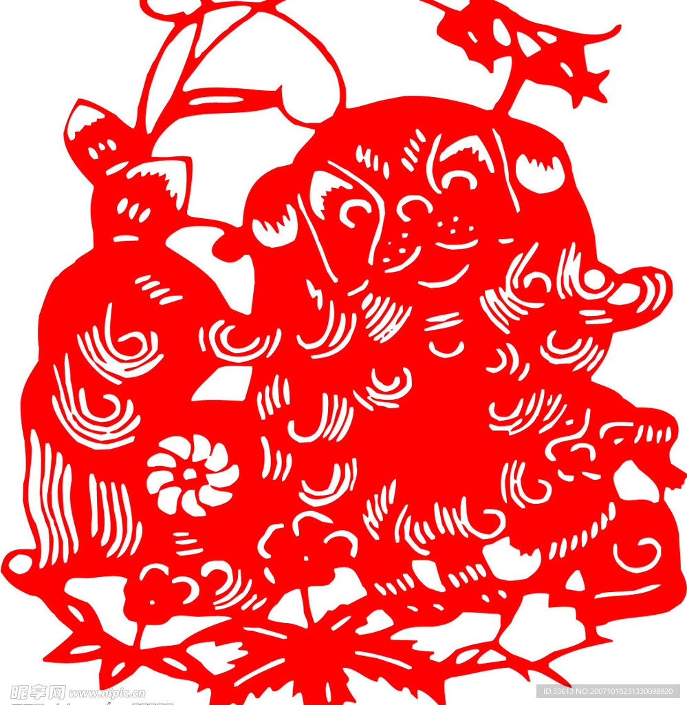 37张新年矢量素材CDR格式