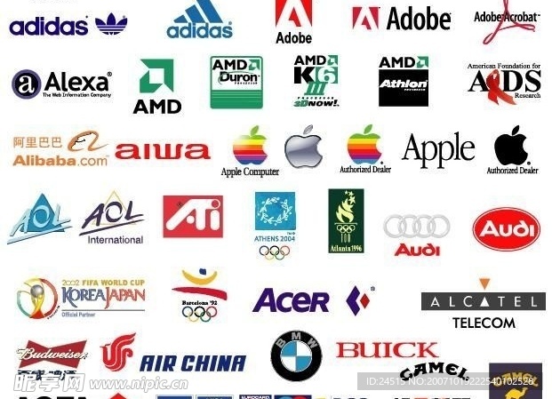 矢量品牌标志大全