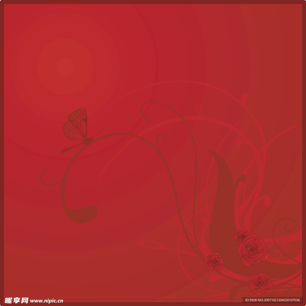 时尚矢量花纹图案