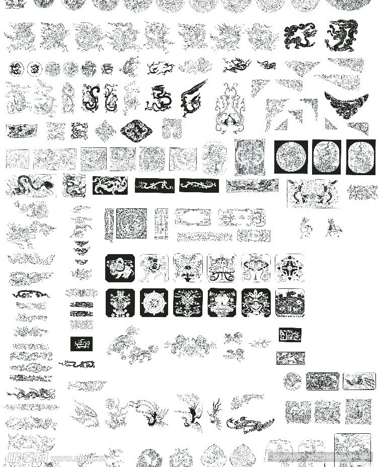 中国传统文化龙凤图150张