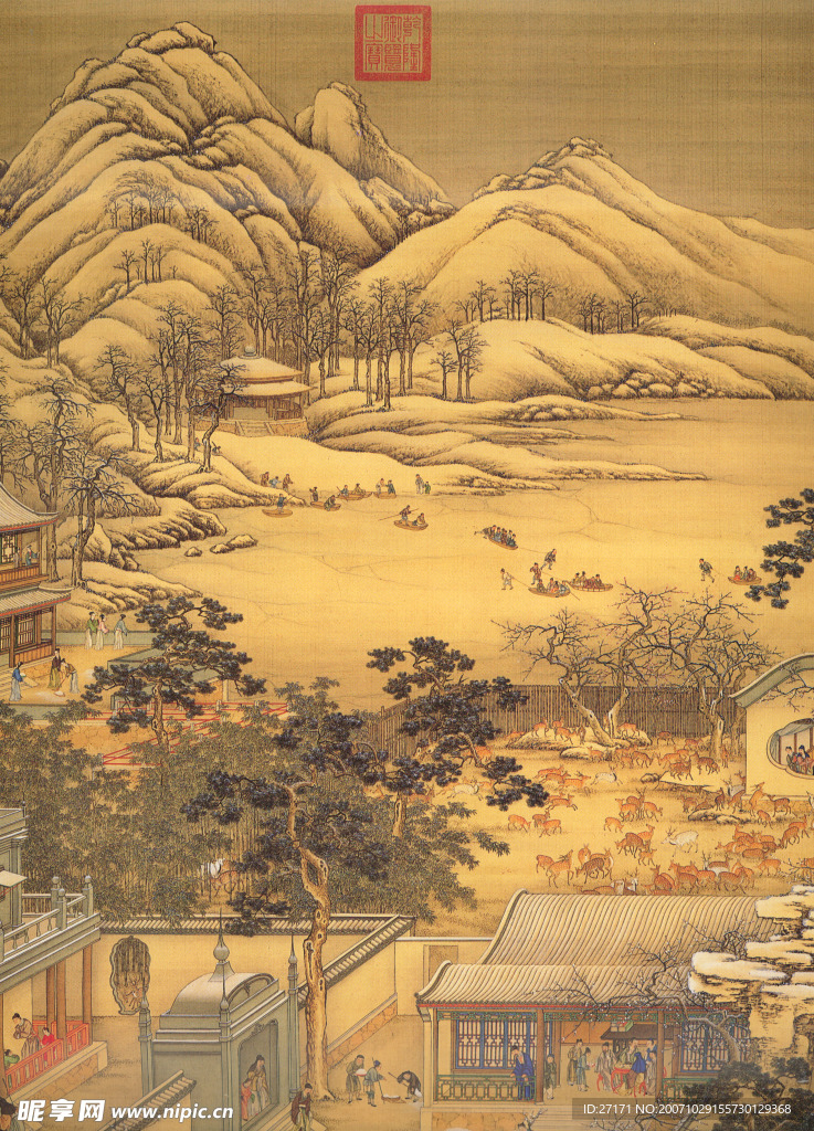 精品古代山水画 高清01