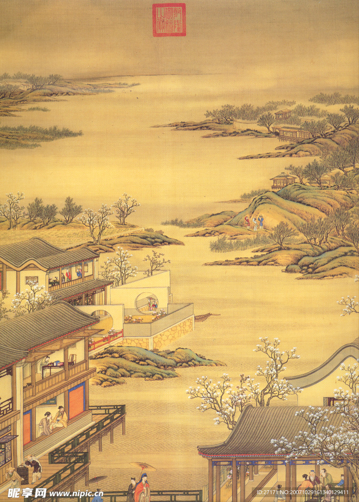 精品古代山水画 高清