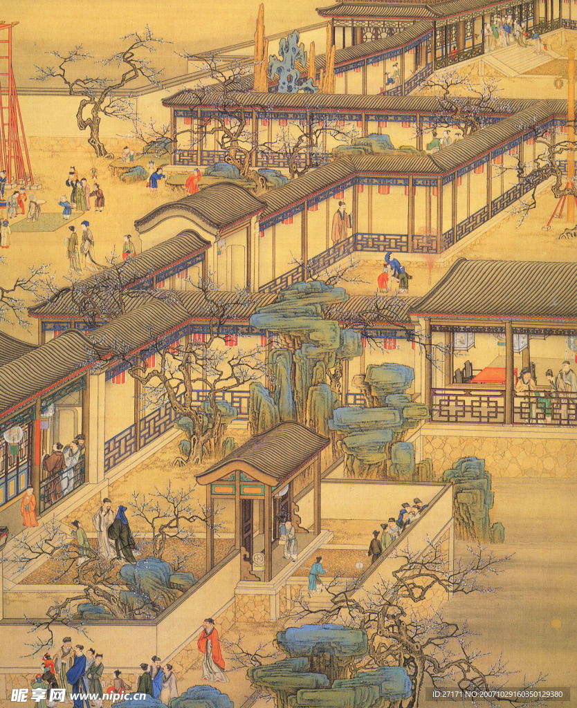 精品古代山水画 高清03