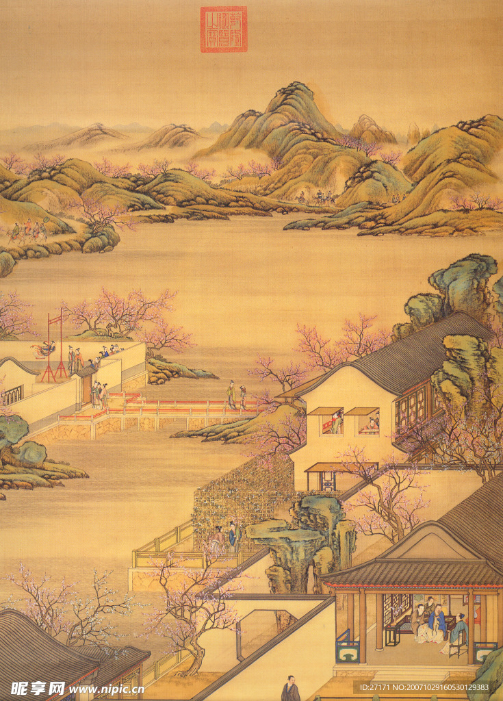 精品古代山水画 高清