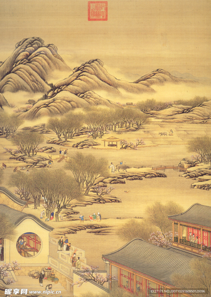 精品古代山水画 高清