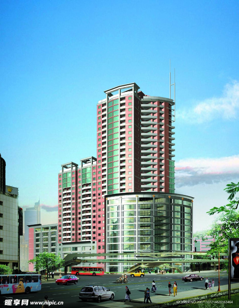 3D建筑效果图片03