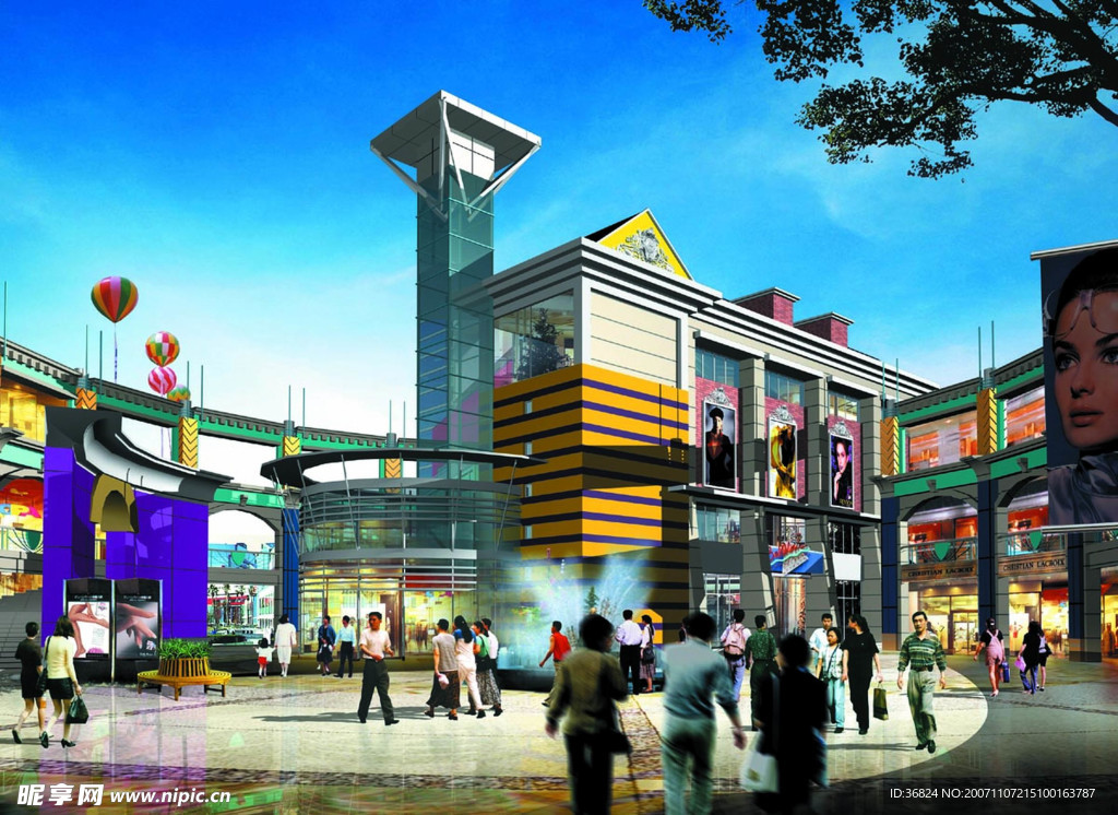 3D建筑效果图片05