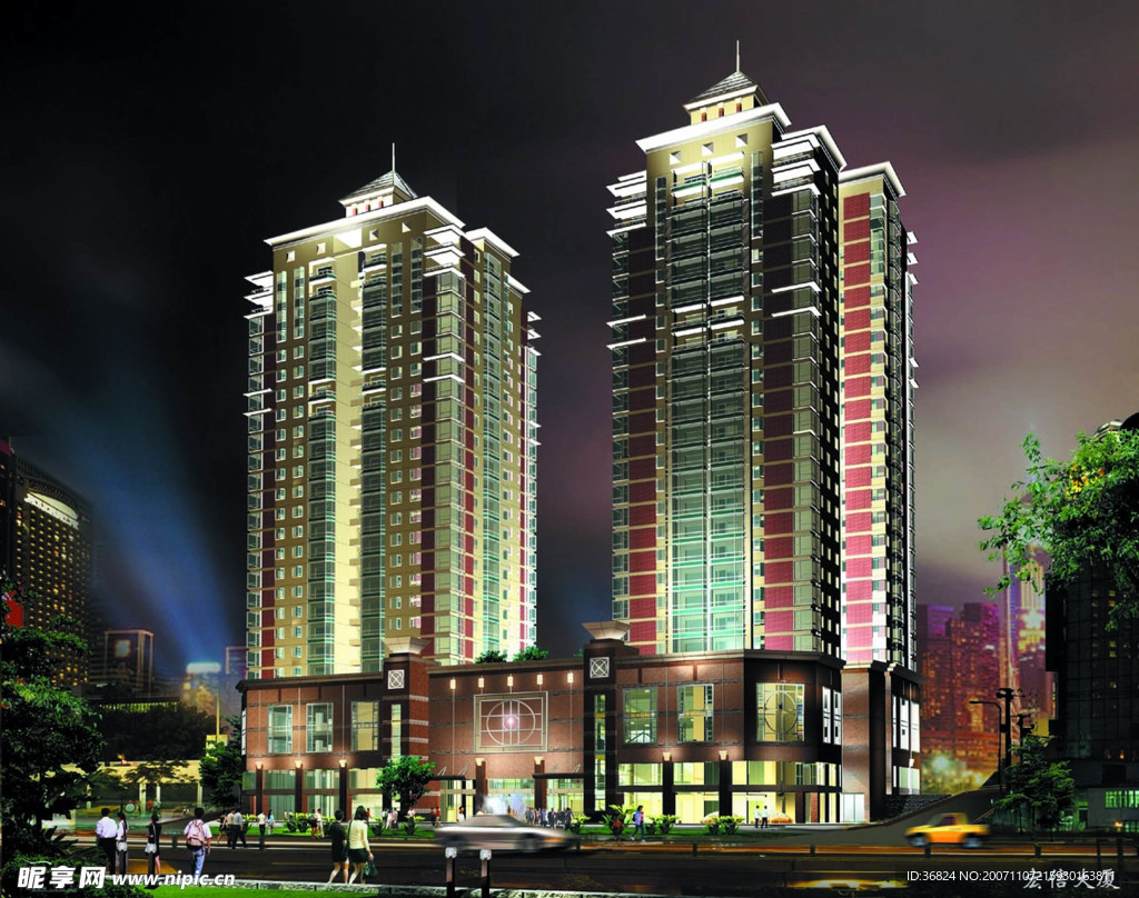 3D建筑效果图片09