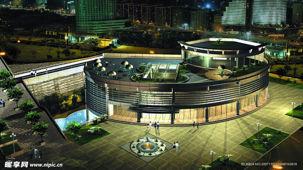 3D建筑效果图片10