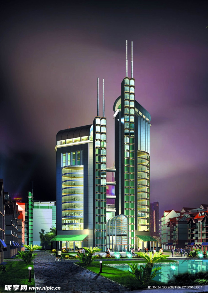 3D建筑效果图片20