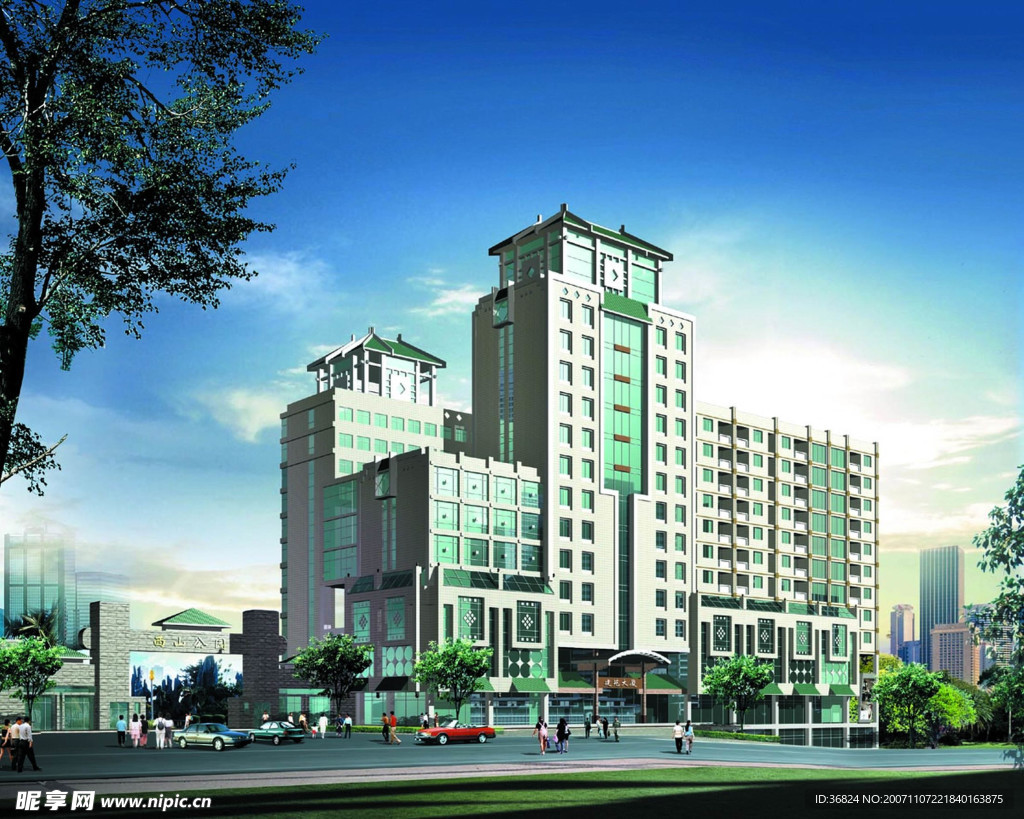 3D建筑效果图片23