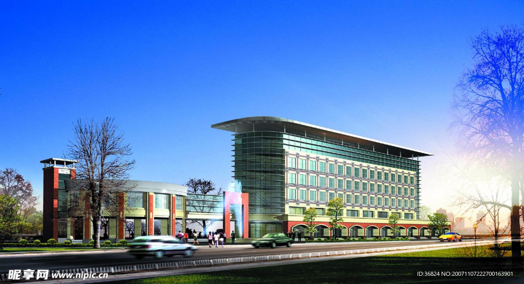 3D建筑效果图片28