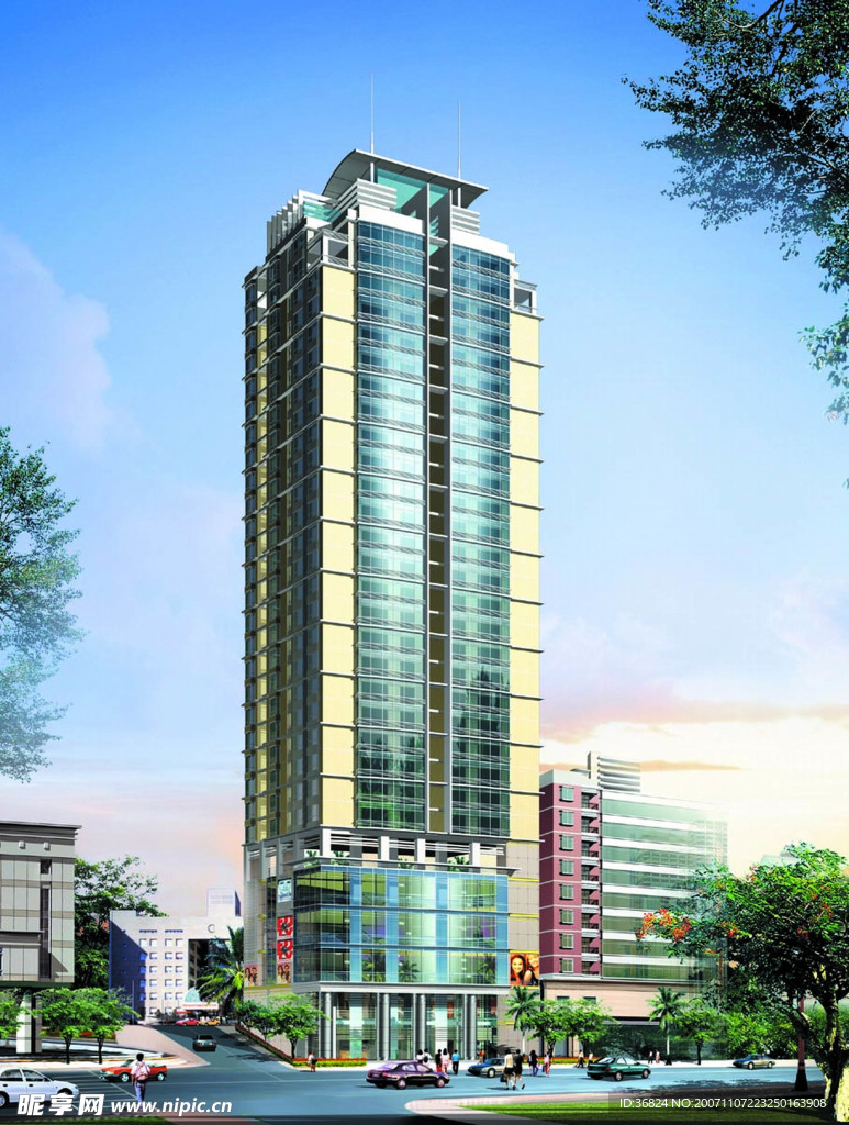 3D建筑效果图片33