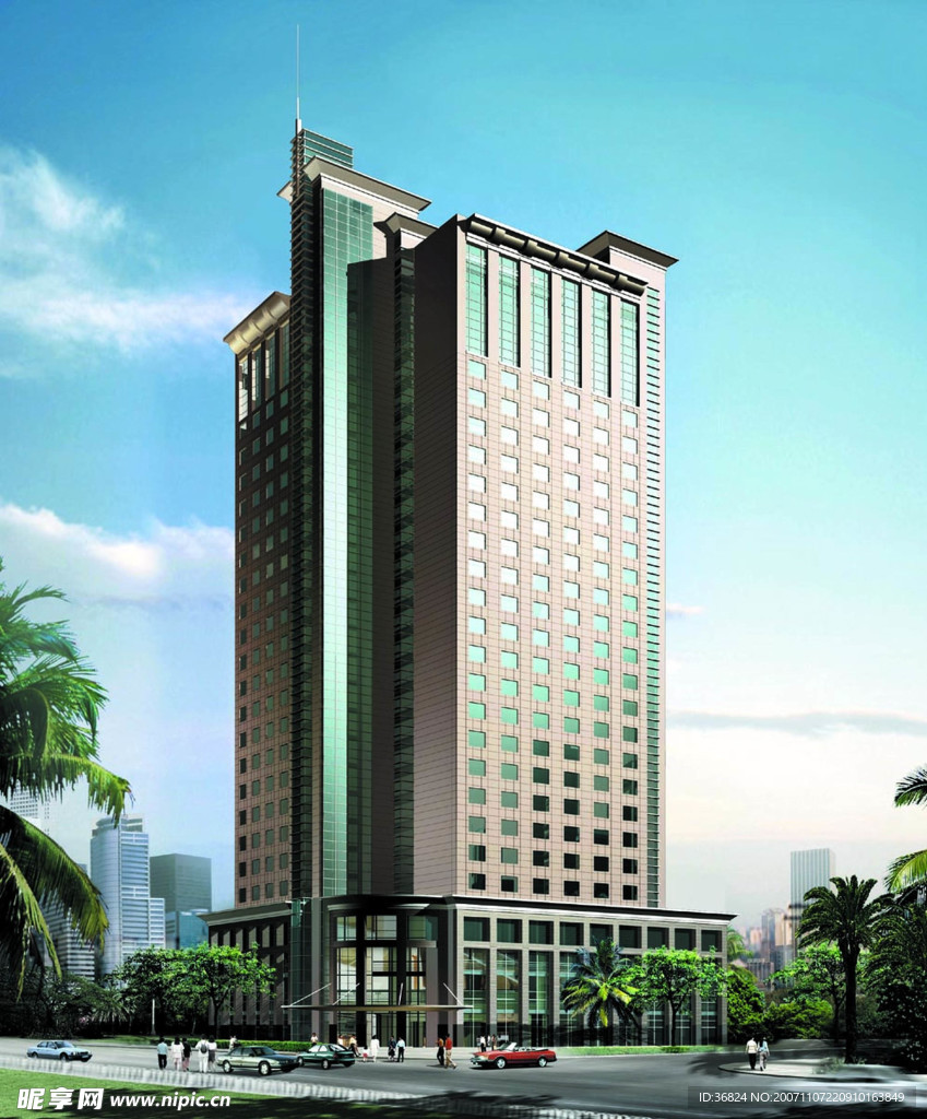 3D建筑效果图片16