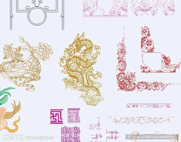 中国古代花纹