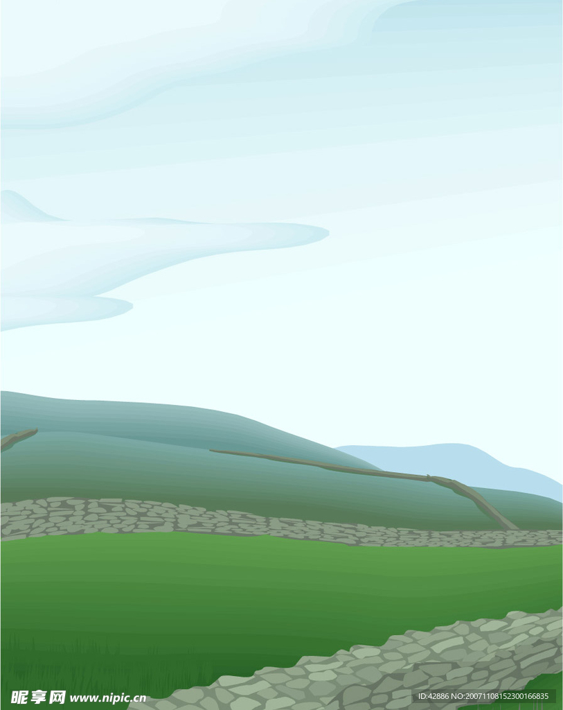 矢量风景背景5