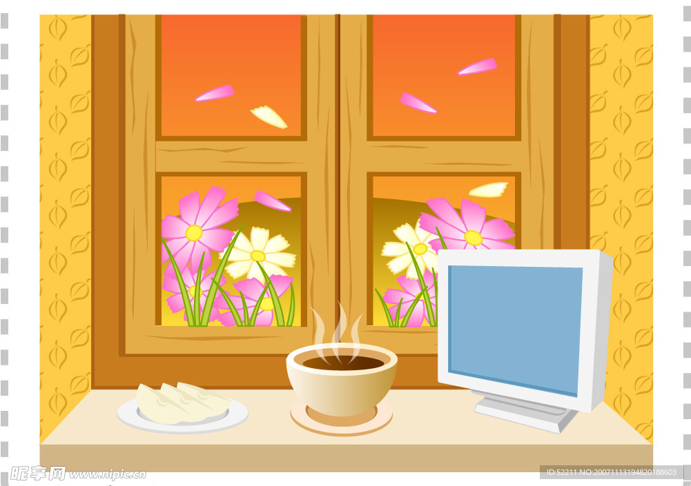 韩国可爱图标矢量图集