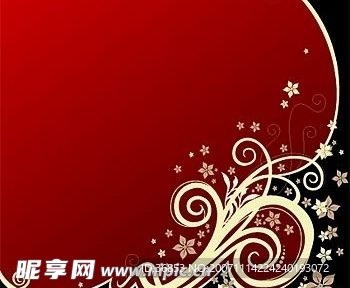 时尚花纹矢量素材