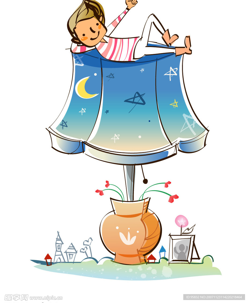 韩国卡通矢量图05