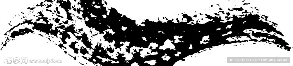 ps笔刷→水墨笔刷