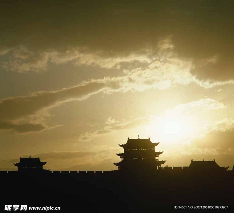 长城风景素材
