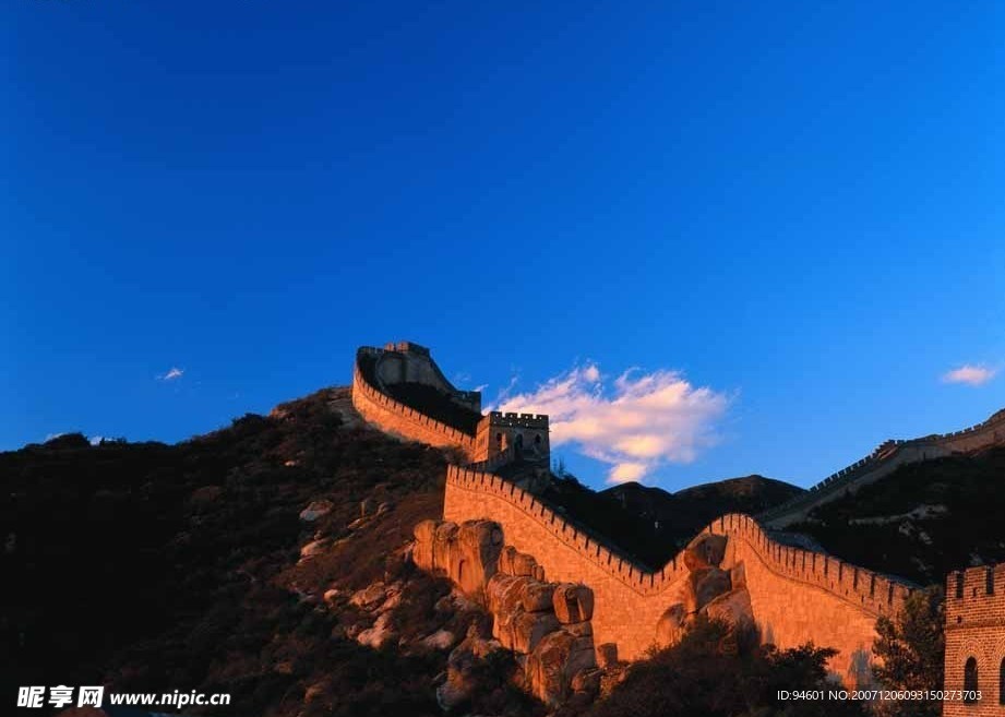 长城风景素材