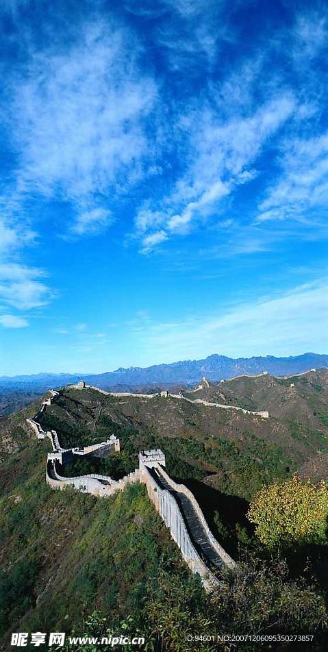 长城风景素材