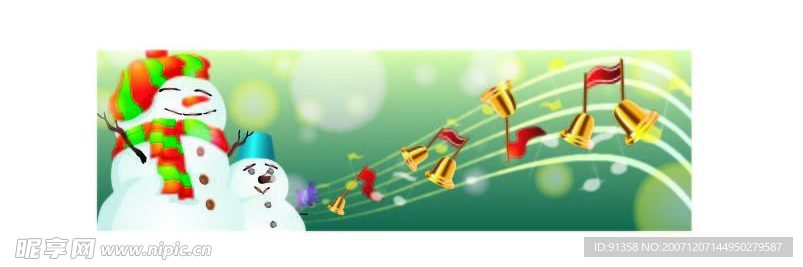 圣诞背景素材AI