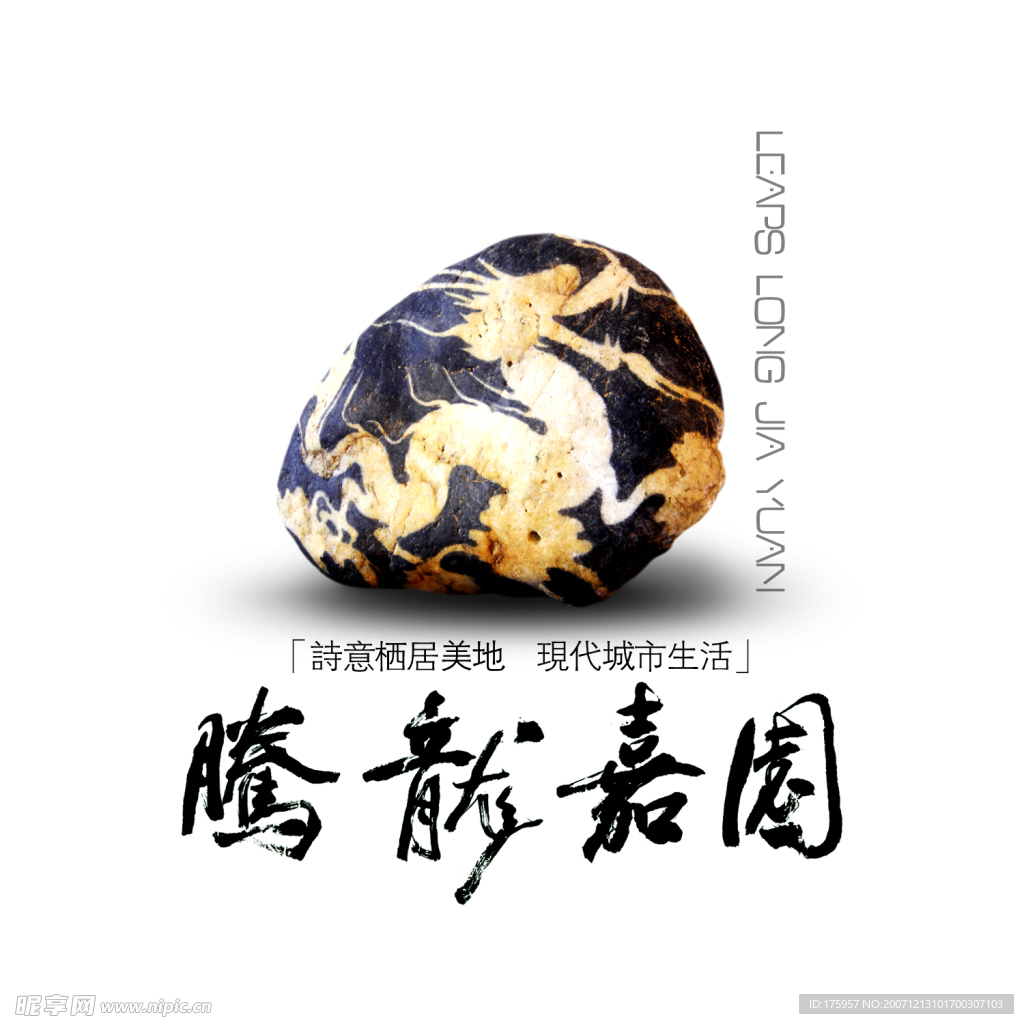 龙腾小区-logo方案