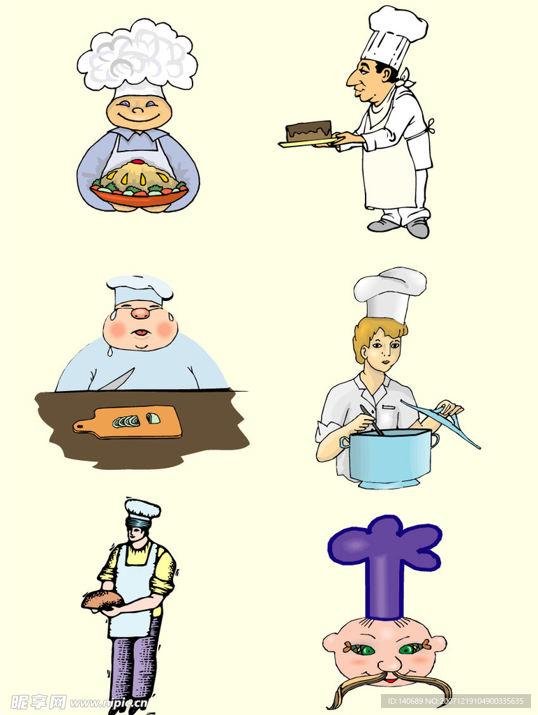 精美卡通人物矢量图3