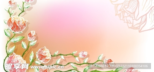 精品矢量花纹43