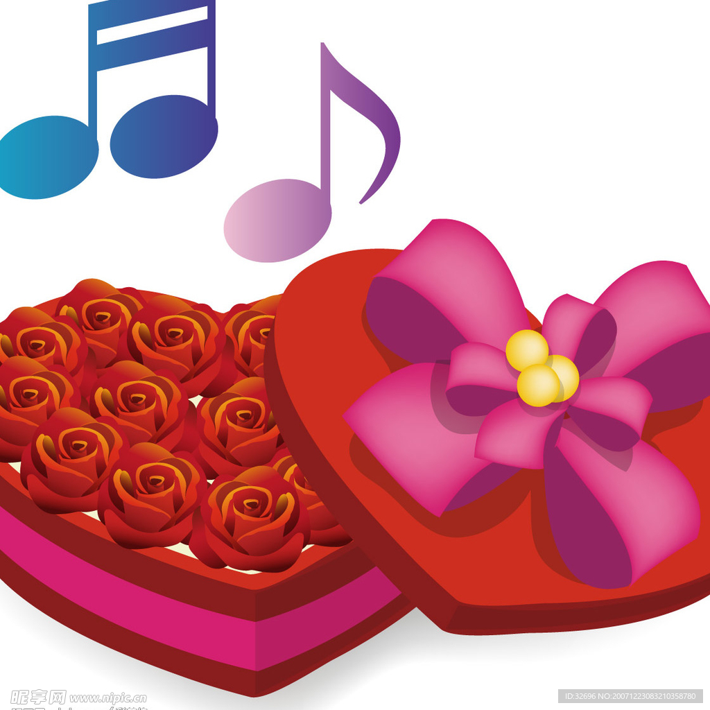 矢量情人节素材