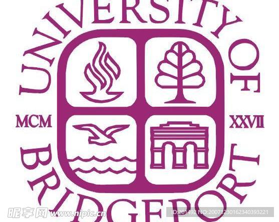 美国布里奇波特大学标志
