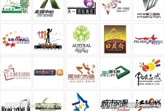 【经典房地产矢量LOGO】E-20(会继续上传）