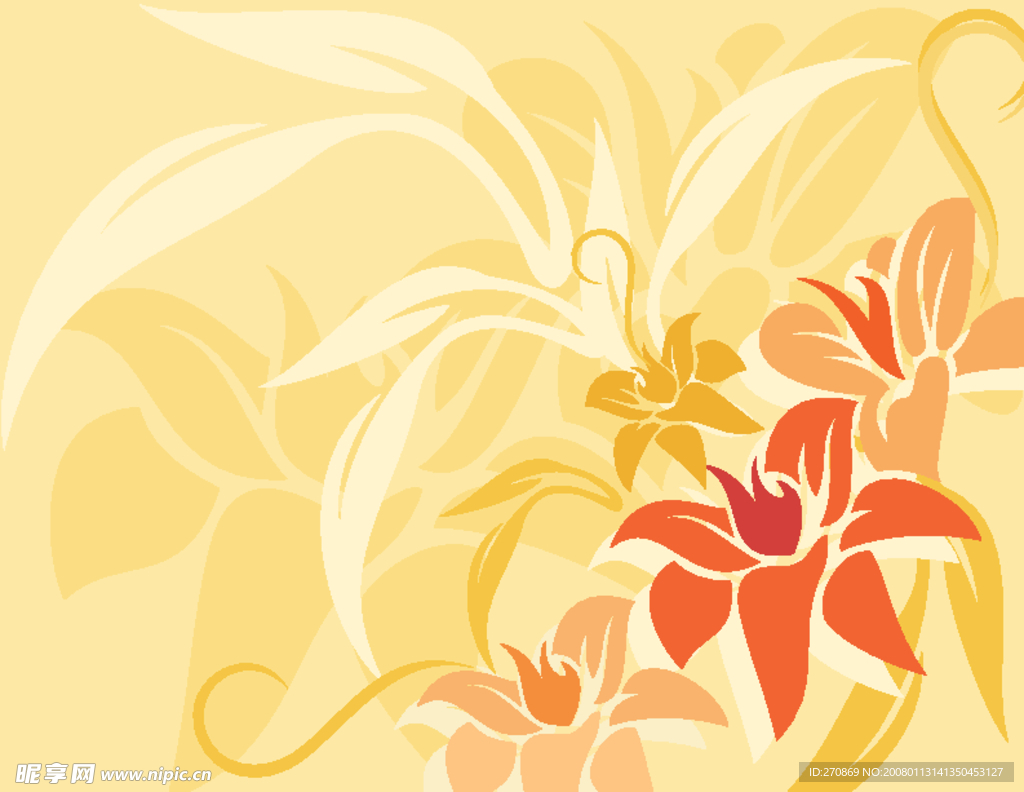 漂亮花纹