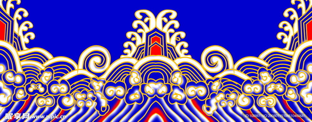 龙袍花纹图