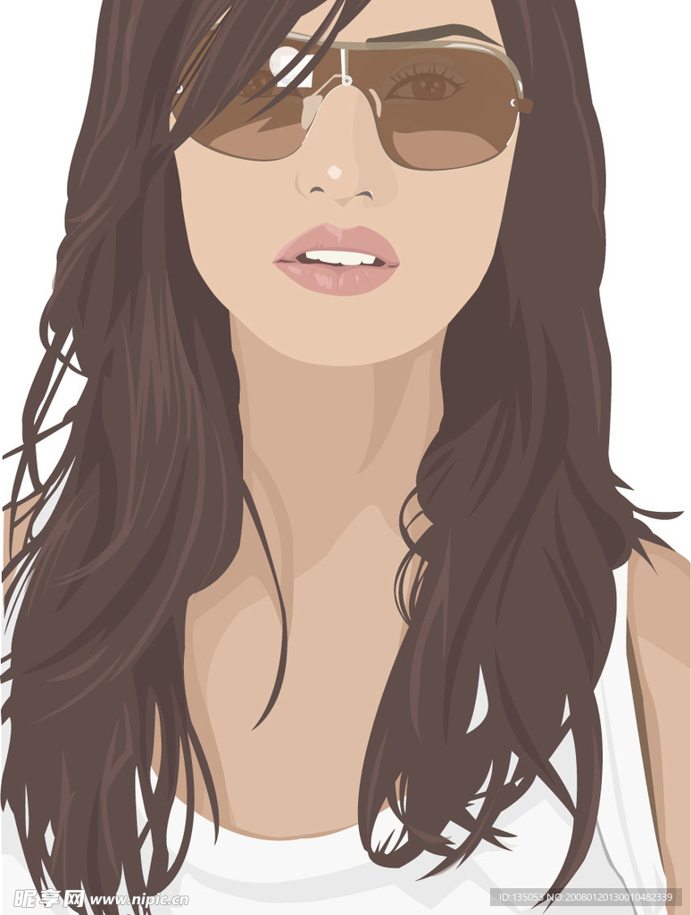 人物素材韩国矢量图