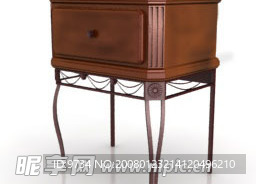 3d欧式家具，欧式桌子，柜子3d模型