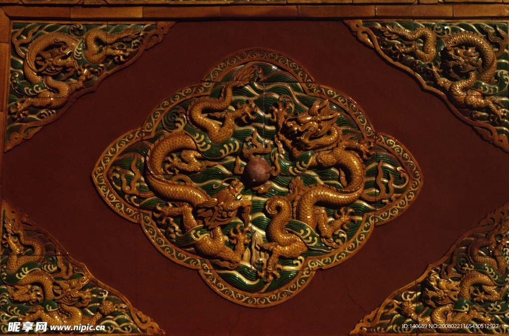 雕刻艺术(龙纹)