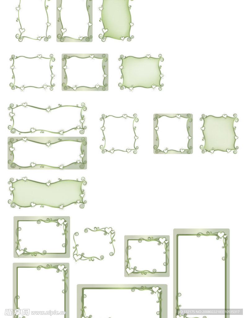 韩国矢量花边素材